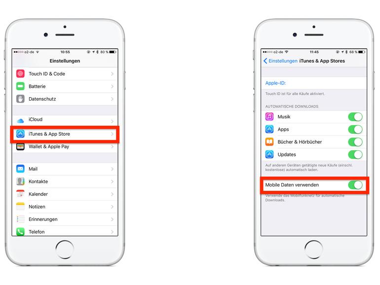 Mobilen Datenverbrauch des iPhones über iOS anzeigen